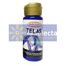 PINTURA TELA AZUL OSCURO 60 ML ARTEL